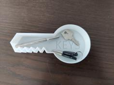 Key-shaped Bowl 3D Printer Model