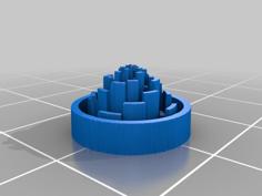 Geometric Design 3D Printer Model