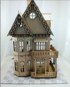 Laser Cut Gothic House