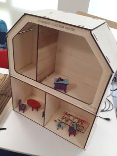 Laser Cut Barbie House Laser