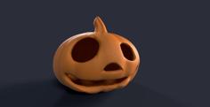 Dumb Halloween Pumpkin 3D Printer Model