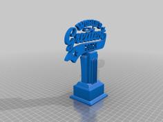 Worlds Greatest Mom Trophy 3D Printer Model