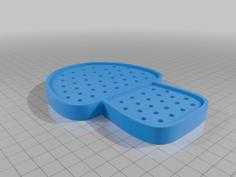 Paddenstoel Steeknagels 3D Printer Model