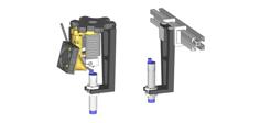 Kossel Magnetic Z-probe Mount With Zero X-Y Offset To Avoid Effector Tilt Problems/errors. Tested 100%. 3D Printer Model