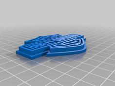 Harley Keyring Remix 3D Printer Model