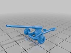 Sniper Field Artillery 3D Printer Model