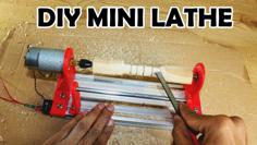 DIY MINI LATHE MACHINE 3D Printer Model