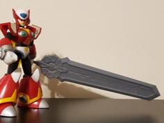 Soul Saber For Rockman X (Mega Man) Mega Armor Series 3D Printer Model