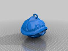 Koopa Ornament Keychain 3D Printer Model