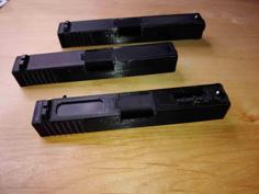 Airsoft WE G17 G18 G19 Slides 3D Printer Model