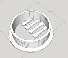 Desktop Hole Cable Holder V2 3D Printer Model