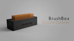 BrushBox | Nozzle Cleaner 3D Printer Model