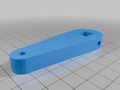 Toilet Cistern Flush Lever Arm 3D Printer Model