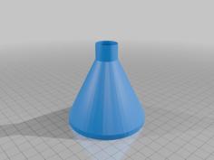 Large Mouth Funnel 3D Printer Model