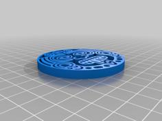 Tzolkin Center Piece 3D Printer Model