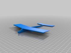 Top Wing Glider With Light Airfoil Wings 3D Printer Model