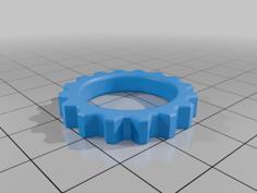 Gear Ring For Steampunk Cosplay 3D Printer Model