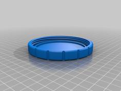 Lock & Lock Twist Replacement Lid 3D Printer Model