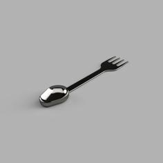 Spork 3D Printer Model