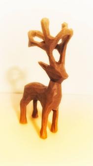 Poly Reindeer 3D Printer Model