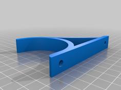 Round Wall Hook For Cables 3D Printer Model