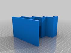 Playing Card Shelf One Deck Deep (Remix) 3D Printer Model