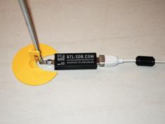 RTL-SDR Antenna Mount 3D Printer Model