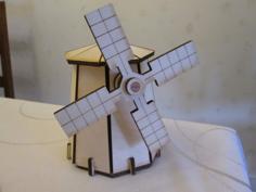 Laser Cut Windmill