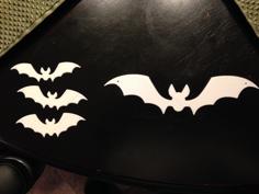 Faberdasher’s Flat Bats Separated 3D Printer Model