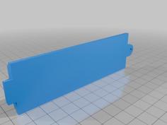 Nerf Modulus Battery Cover 3D Printer Model