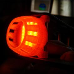 Tweaker Thruster- LED Afterburner For FPV Drone Racing 3D Printer Model