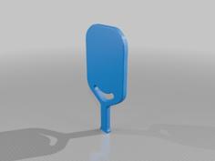 Pickleball Paddle 3D Printer Model