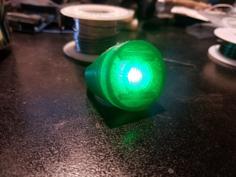 Light Up Green Lantern Ring 3D Printer Model