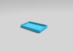 Nut & Bolt Tray Slim (Stackable) 3D Printer Model