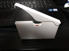 Two Pocket Business Card Case 3D Printer Model