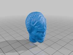 Klingon Head- Star Trek 3D Printer Model