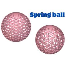 Spring Ball 3D Printer Model