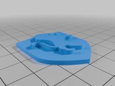 Harry Potter Crests (scouts Scarf Woggle) 3D Printer Model