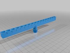 Fluidic Adapter For Thin Wall Roofing Sheets (Salux), To 10mm Hose. 3D Printer Model