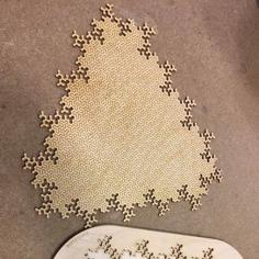 Laser Cut Fractal Puzzle (by Frans Faase)