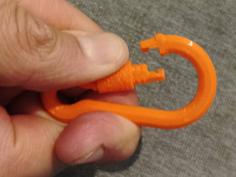 Carabiner 3D Printer Model