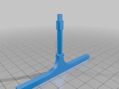 2x Station Poles HO Scale 3D Printer Model