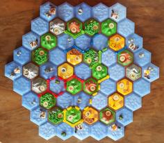 The Atoll (scenario: Settler Catan Style) 3D Printer Model