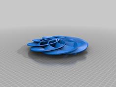 Moebius Flower 3D Printer Model