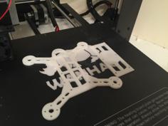 120 Micro Quad Frame 3D Printer Model