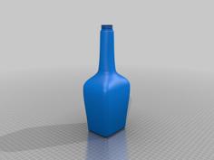 Threaded Bottle 3D Printer Model