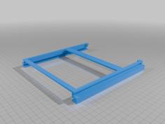 Under Desk Drawer With Extension 3D Printer Model