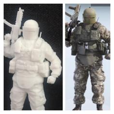 Tachanka From Rainbow Six Siege 3D Printer Model