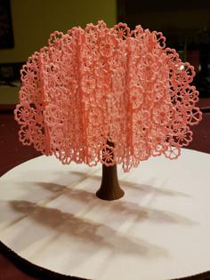 Cherry Blossom Tree 3D Printer Model