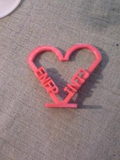 Heart INTJ ENFP 3D Printer Model